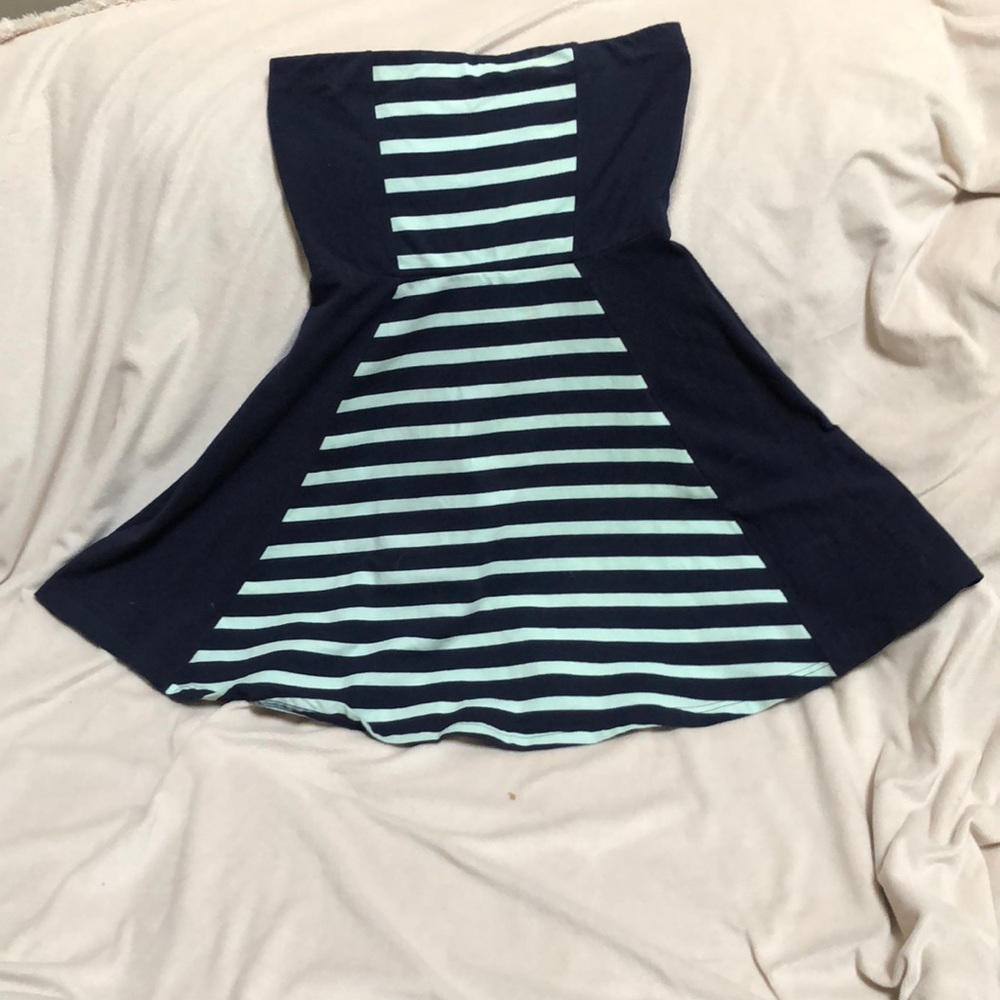 Express strapless dress